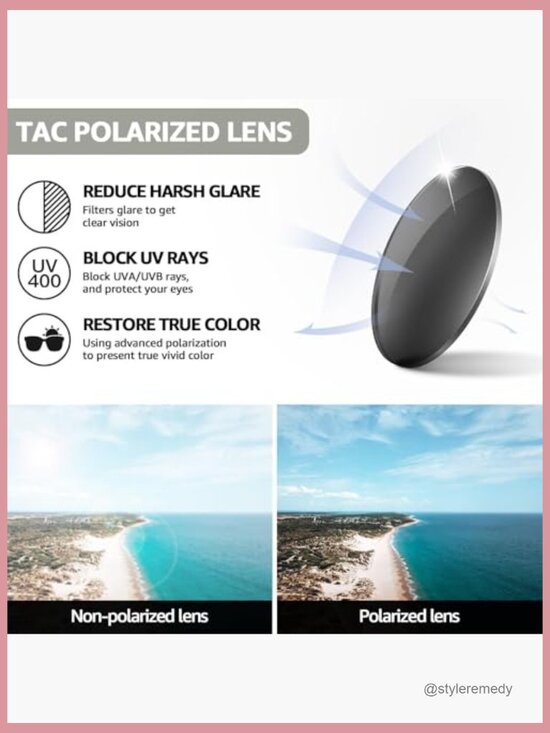 Polarized Wrap Around Sunglasses with UV400 Protection main image 5